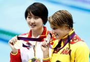奥运女子200米蝶泳 焦刘洋破奥运会纪录夺冠