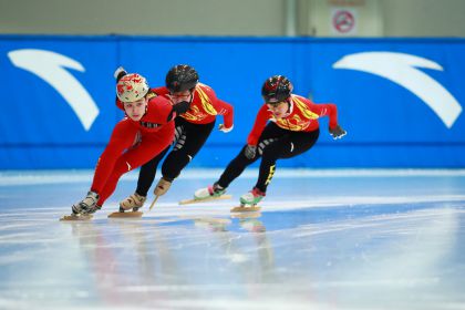 国家短道速滑队备战札幌亚冬会
