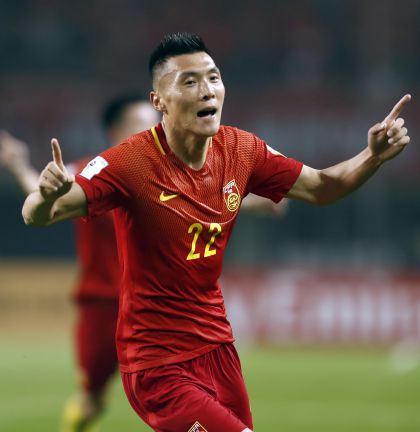 FIFA世预赛亚洲区12强赛 中国队1比0战胜韩国队