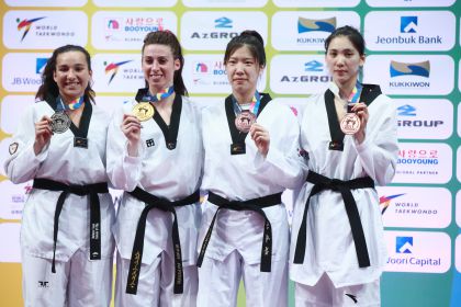 2017茂朱跆拳道世锦赛第五比赛日赛况